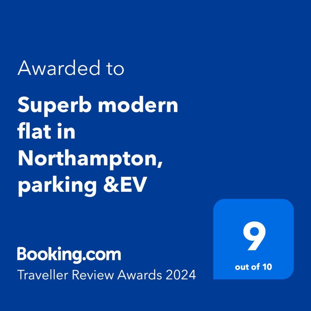 Superb Modern Flat In Northampton, Parking &Ev公寓 外观 照片