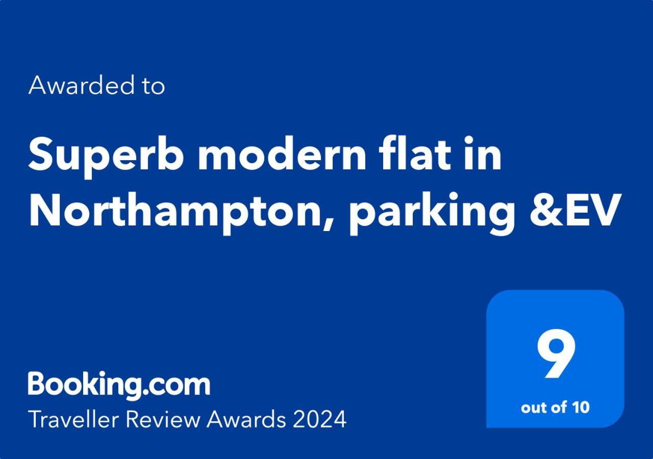 Superb Modern Flat In Northampton, Parking &Ev公寓 客房 照片